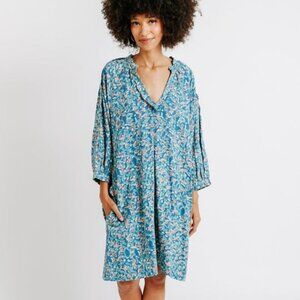 Mirth Palm Springs Mini Dress in Saltwater Size Small